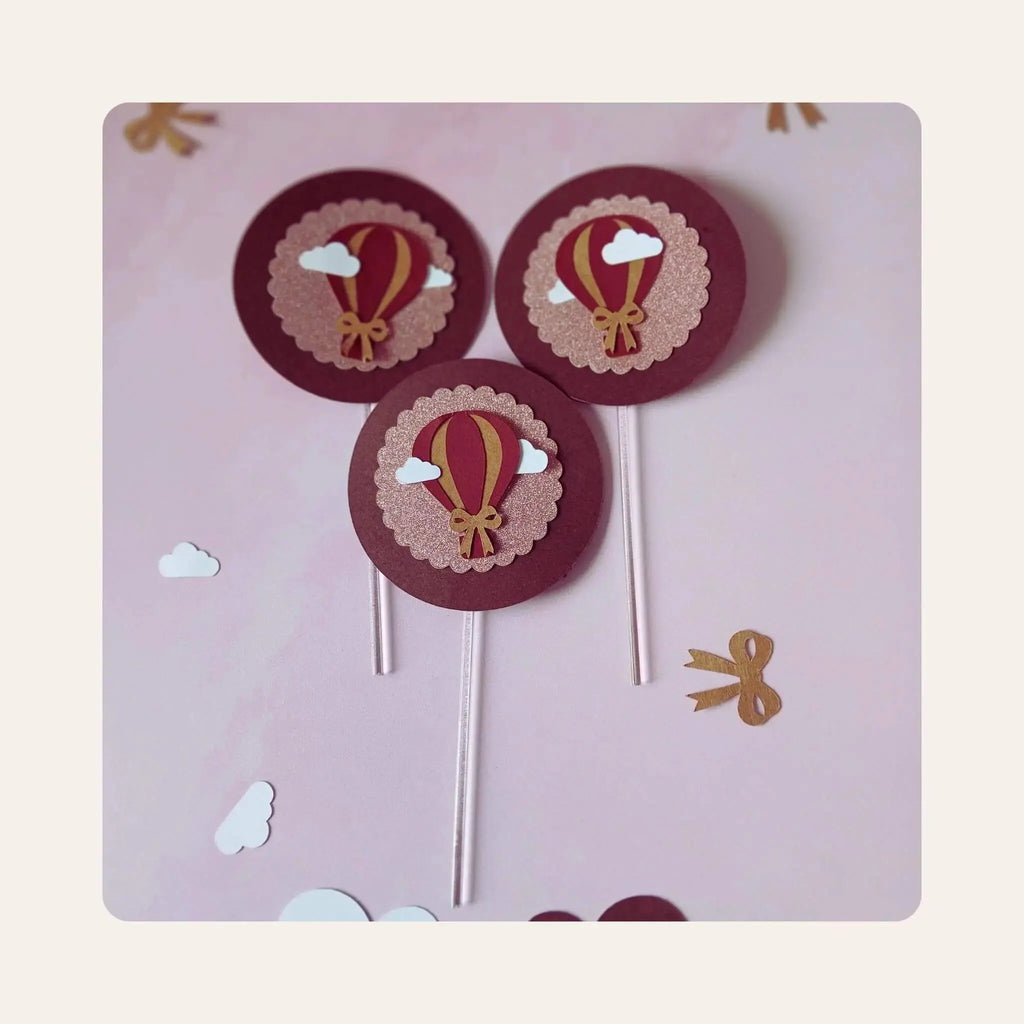 Cake Topper Personnalisé Classique mookaco