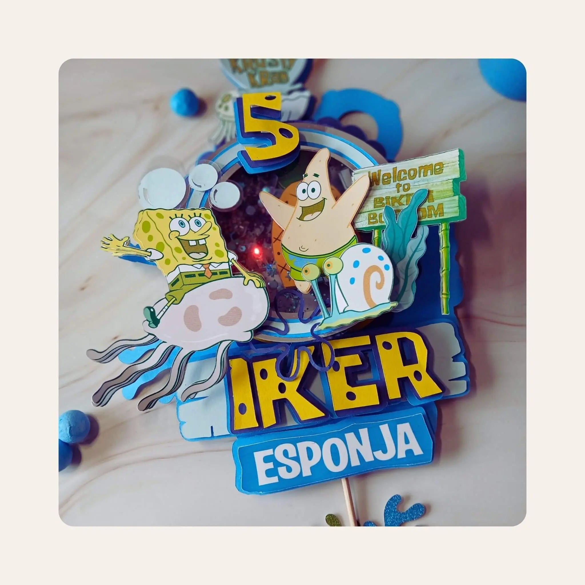 Cake Topper Premium mookaco