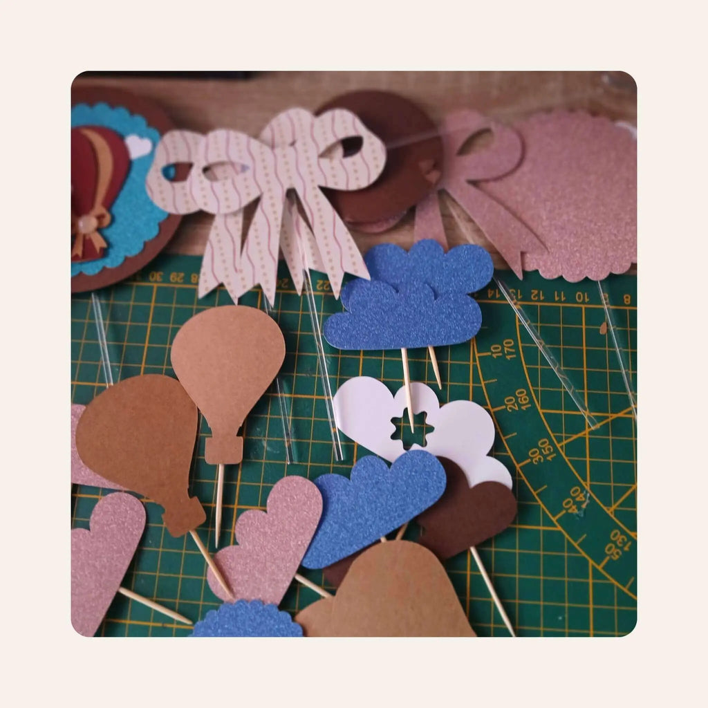 Les Cupcakes Topper (classique) mookaco