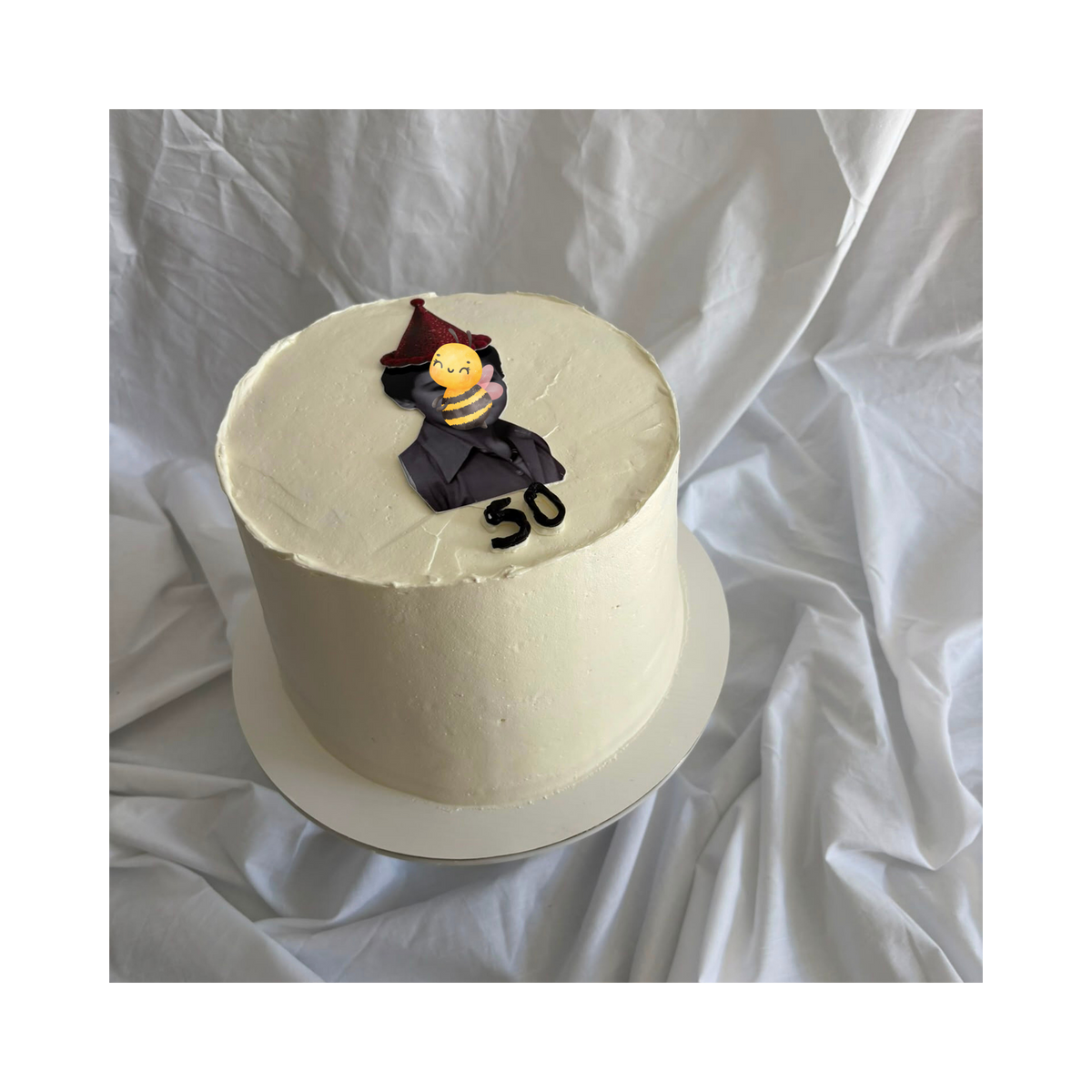 Face Topper anniversaire 50 ans Mooka & Co