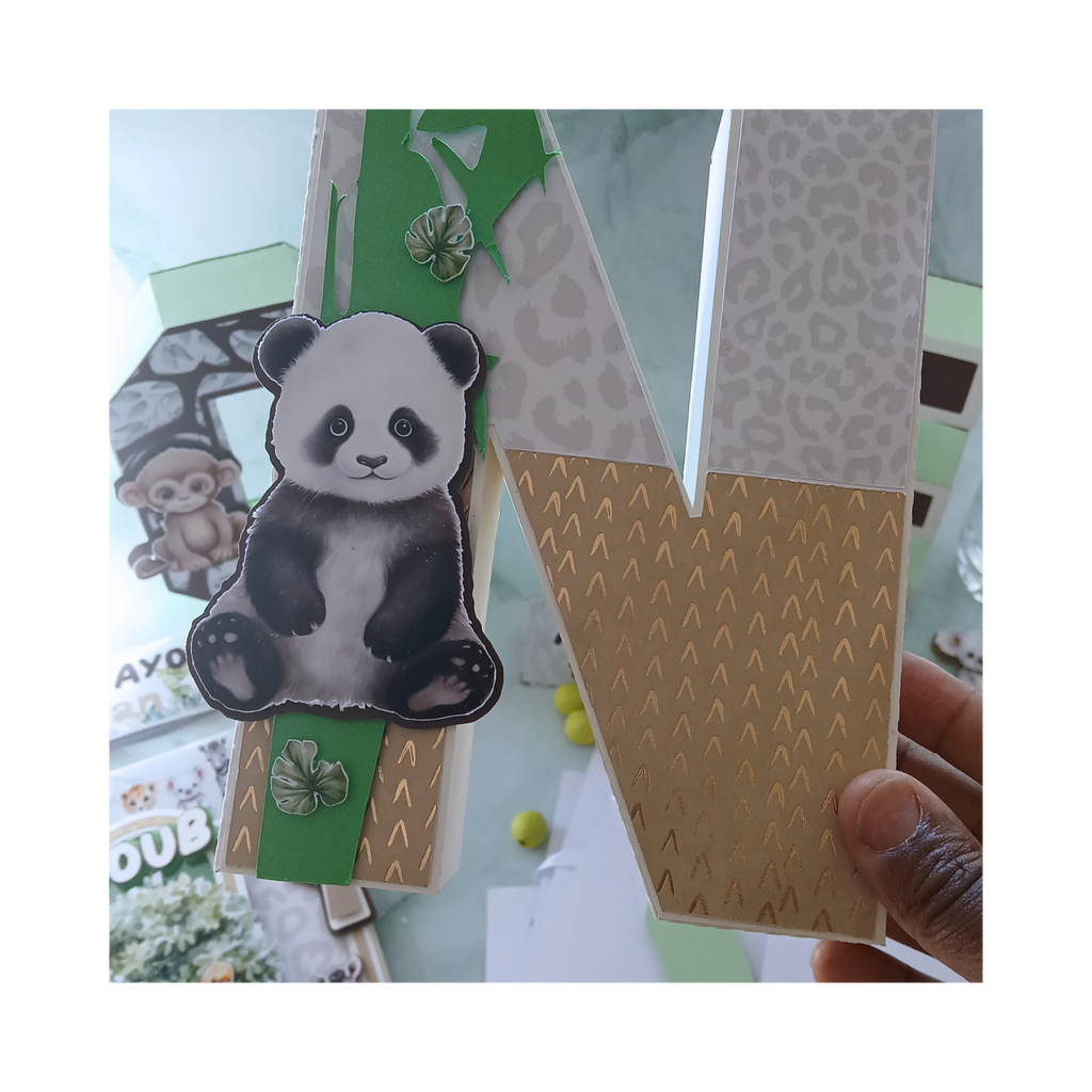Ensemble de lettre 3D Atelier Mooka & Co