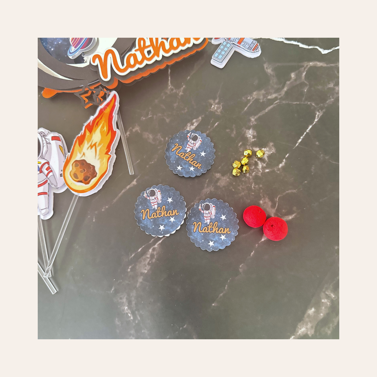 Planche de stickers Espace Atelier Mooka